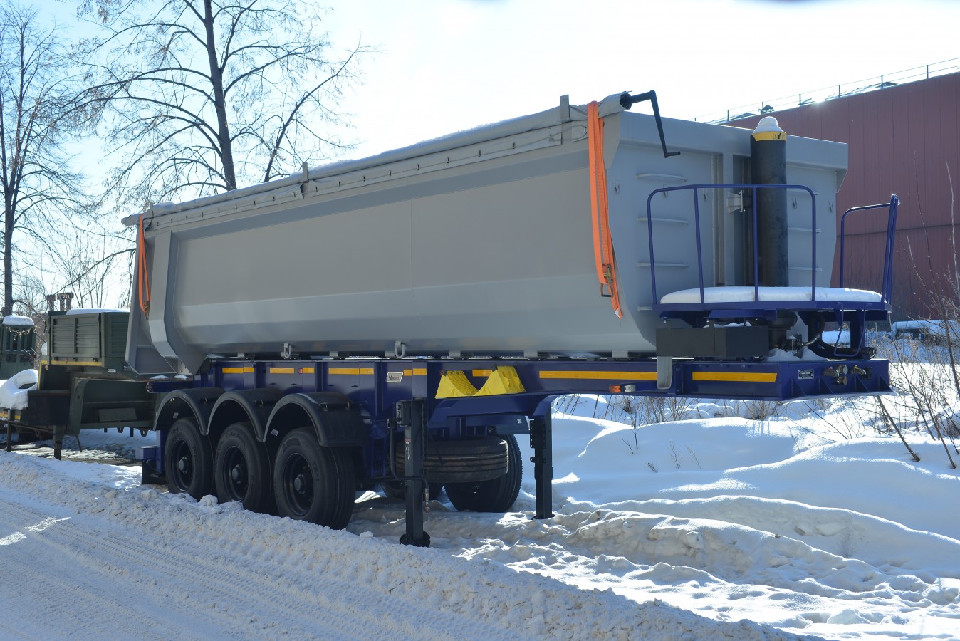 Полуприцеп-самосвал чмзап 9520 по спецификации 022