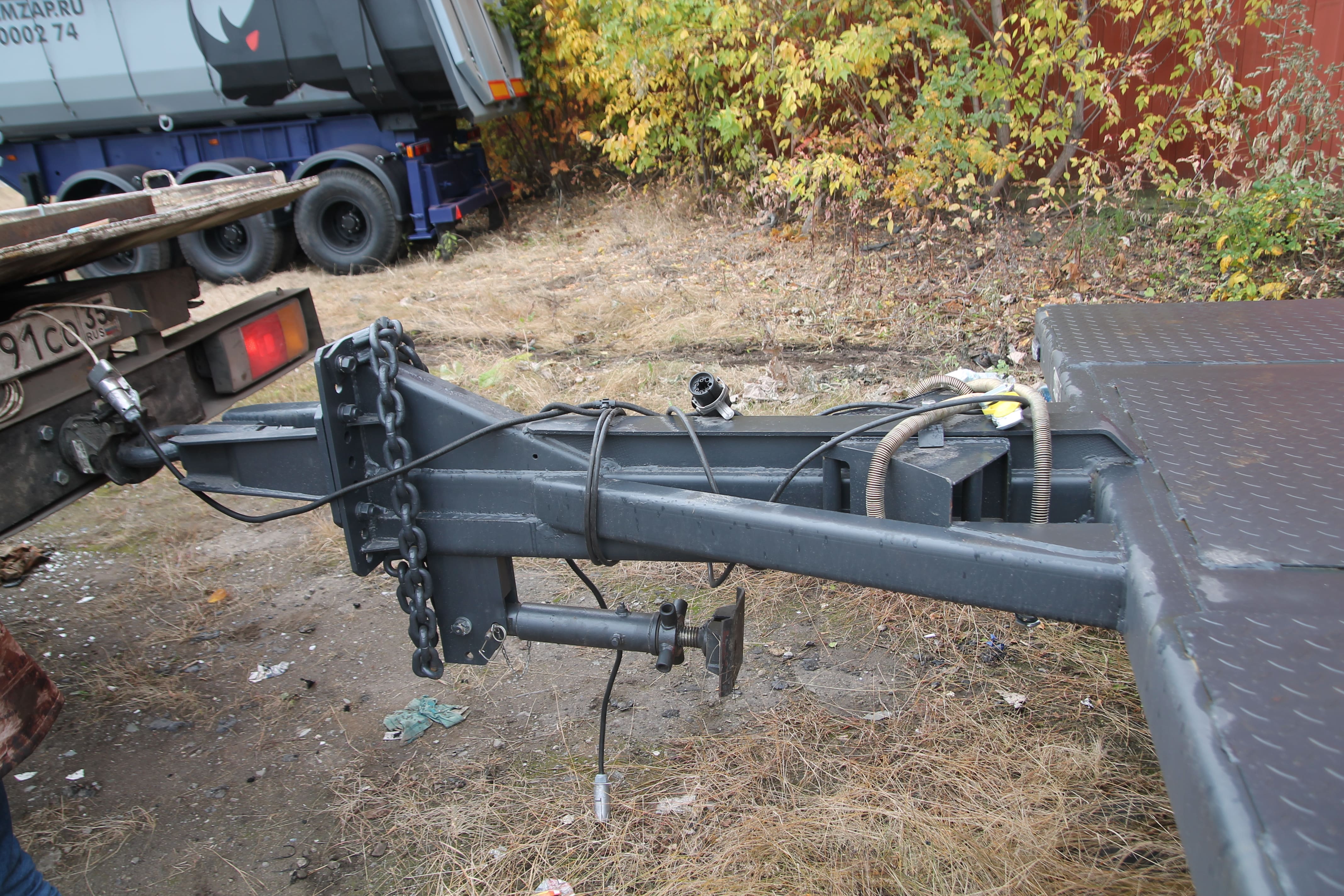 Прицеп-платформа специальный  чмзап 8358 по спецификации 013 пгп