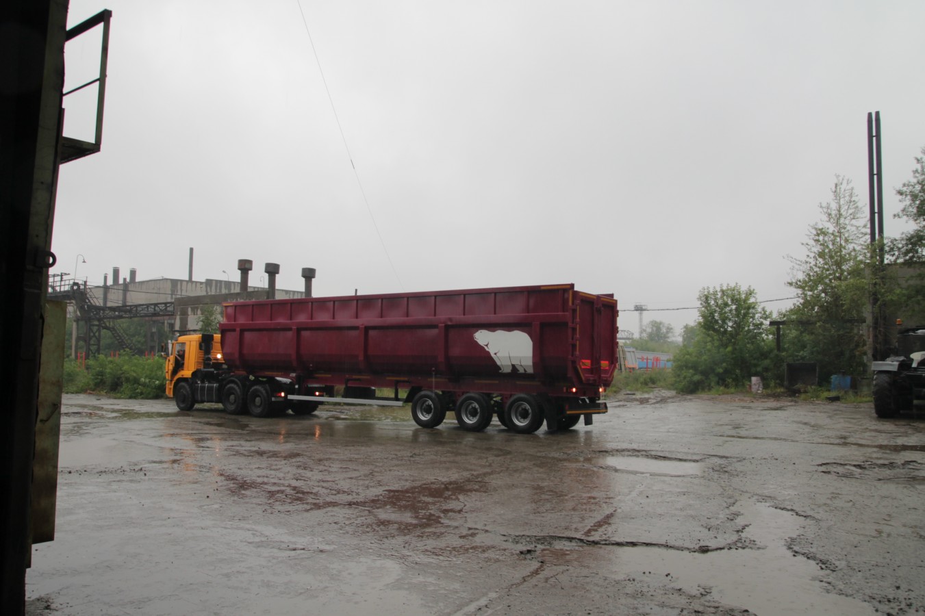 Полуприцеп-тяжеловоз чмзап 99065 по спецификации 033 хп41