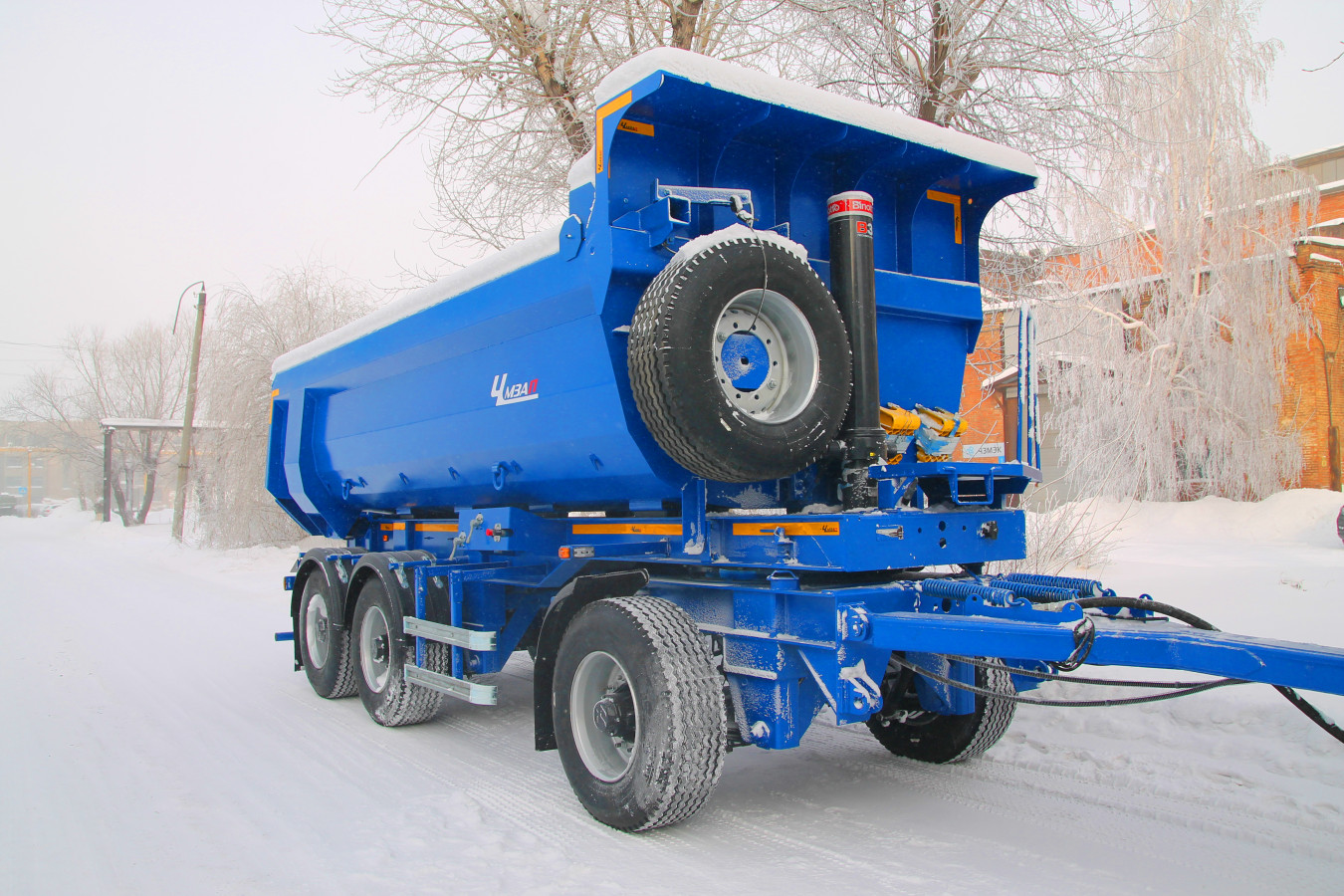 Прицеп-самосвал чмзап 83981 по спецификации 070 р1