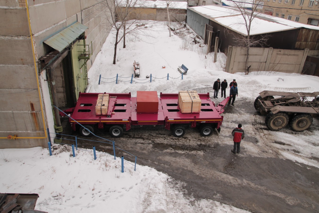 Прицеп-модуль чмзап 702010 по спецификации 011 а