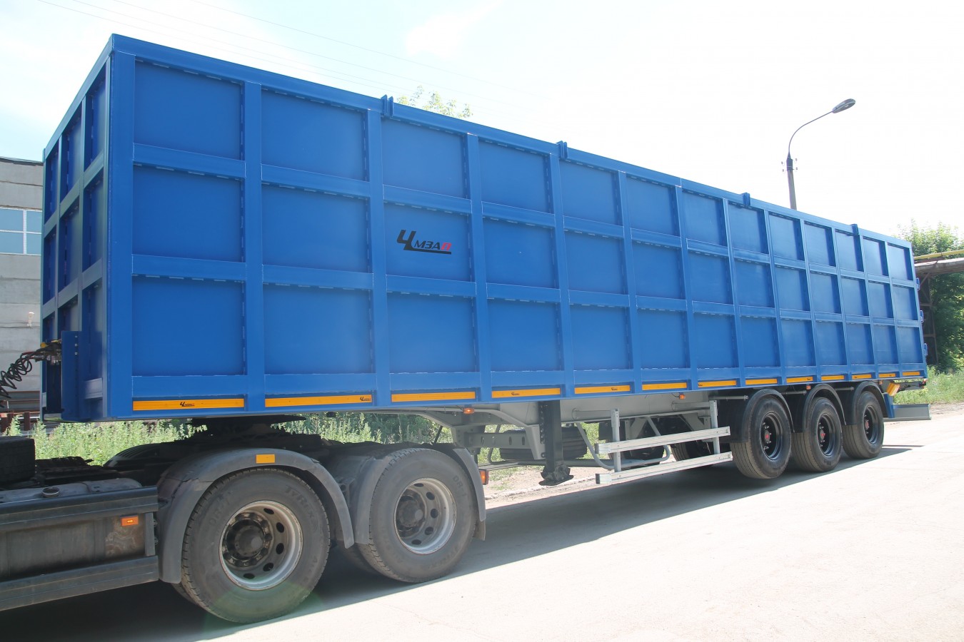 Полуприцеп-тяжеловоз чмзап 9906.5 по спецификации 033-35 м