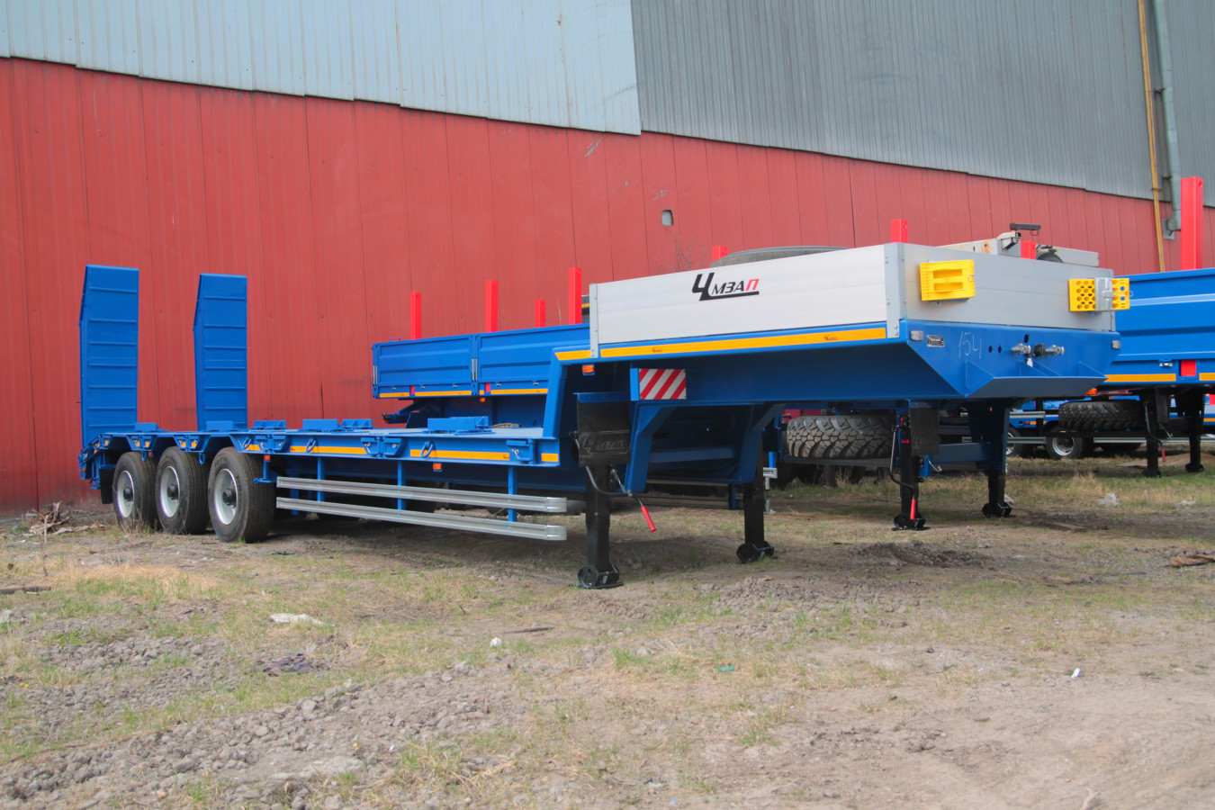 Полуприцеп-тяжеловоз чмзап 99064 по спецификации 081 к