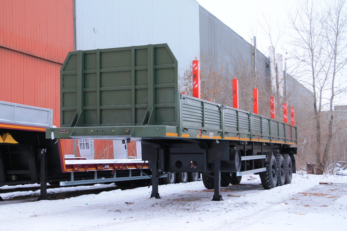 Полуприцеп бортовой чмзап 99065 по спецификации 038 бтк3