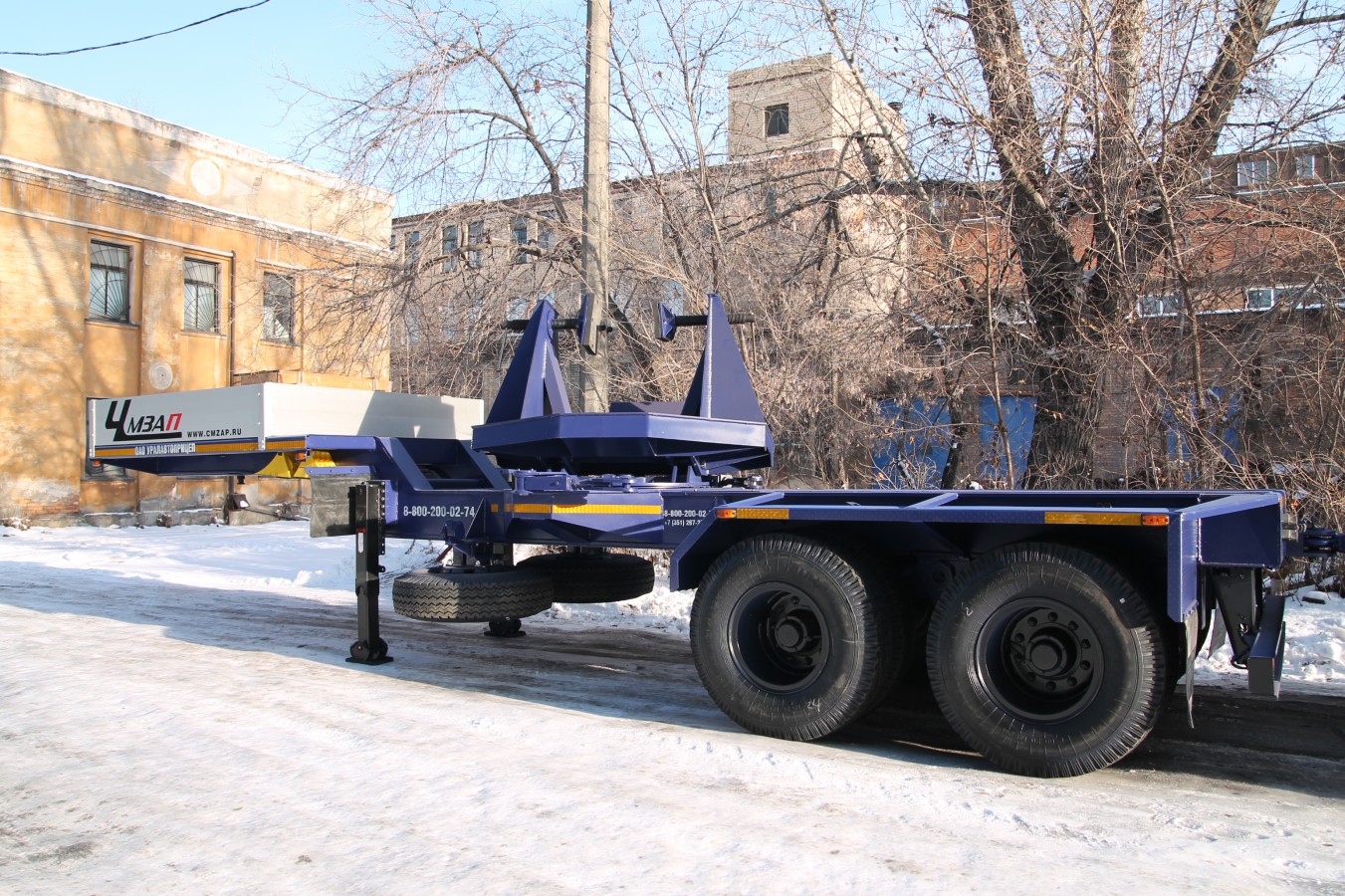 Полуприцеп-балковоз модульный чмзап 999039 по спецификации 010