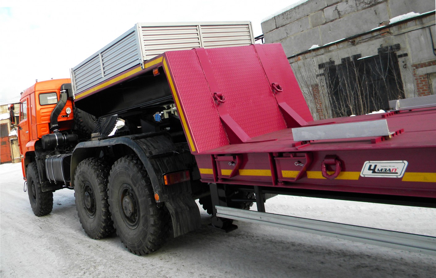 Полуприцеп чмзап 99064 по спецификации 080 ш g45