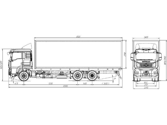 5.2.2.10фургонизотермическийsitrak c7h 6×2 zz1316v523he1