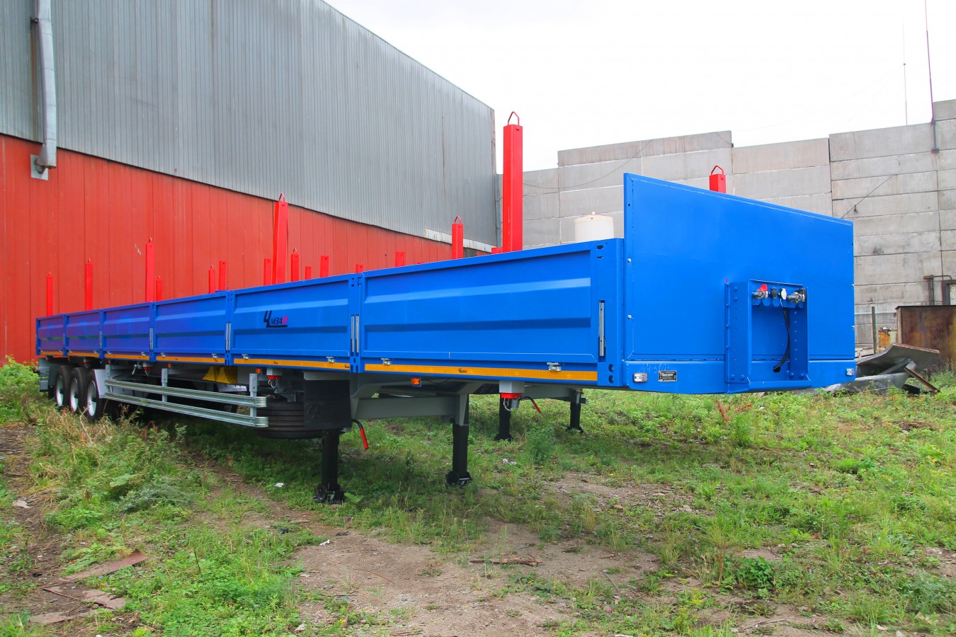 Полуприцеп-тяжеловоз чмзап 99064 по спецификации 031 п37