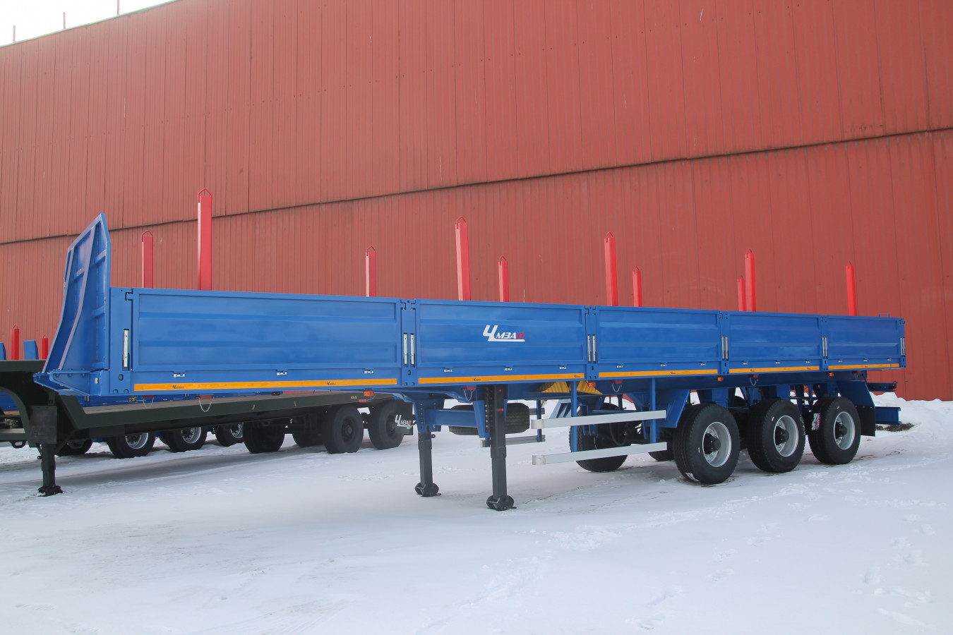 Полуприцеп бортовой чмзап 99065 по спецификации 020 к4