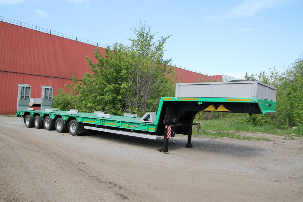 Низкорамный полуприцеп-тяжеловоз чмзап 99904 по спецификации 011 дп g