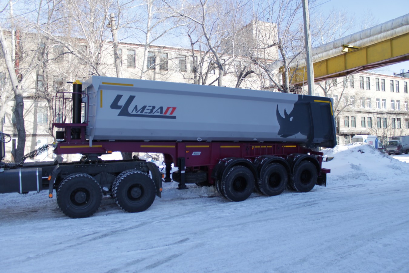 Полуприцеп-самосвал чмзап 9520 по спецификации 040