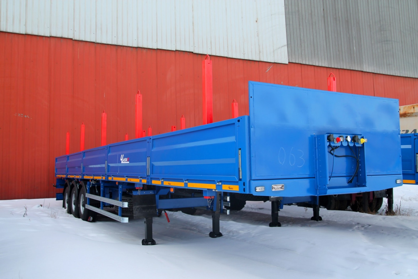 Полуприцеп бортовой чмзап 99064 по спецификации 031 п45