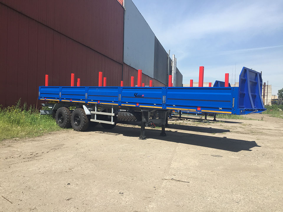 Полуприцеп бортовой чмзап 93853 по спецификации 038 бак01