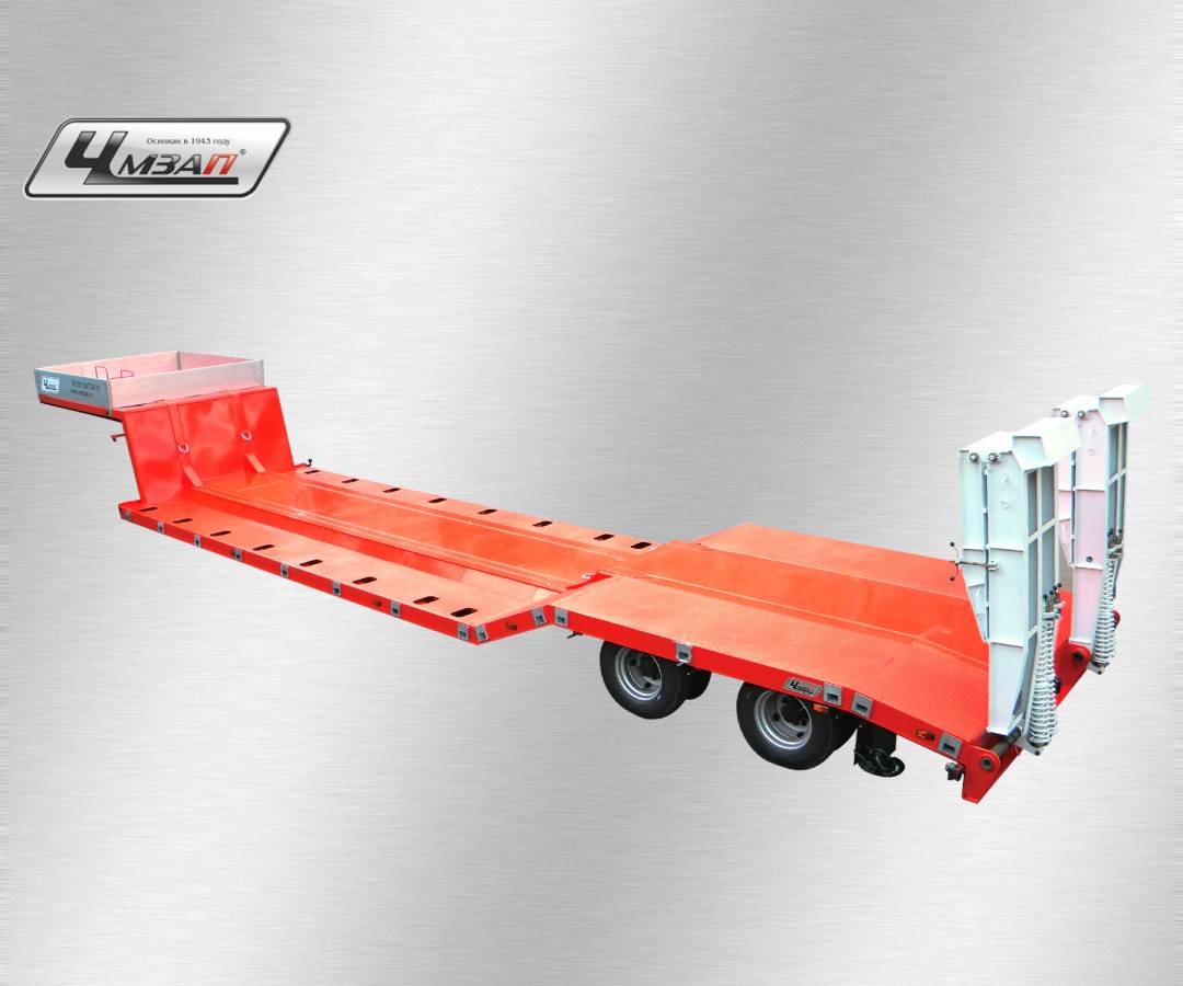 Низкорамный полуприцеп-тяжеловоз чмзап 938530 по спецификации 040