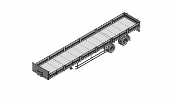 Полуприцеп бортовой чмзап 93853 по спецификации 036 м
